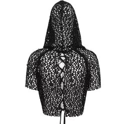 Haut à Capuche 'Sherzal' Noir -Magasin De Mode haut a capuche sherzal noir 10