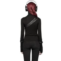 Haut à Col Roulé 'Hegoa' Noir 19 Haut à Col Roulé 'Hegoa' Noir -Magasin De Mode haut a col roule hegoa noir 2