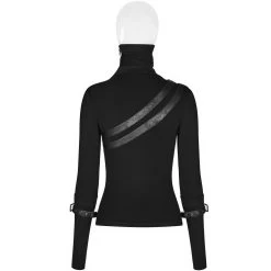 Haut à Col Roulé 'Hegoa' Noir 26 Haut à Col Roulé 'Hegoa' Noir -Magasin De Mode haut a col roule hegoa noir 9