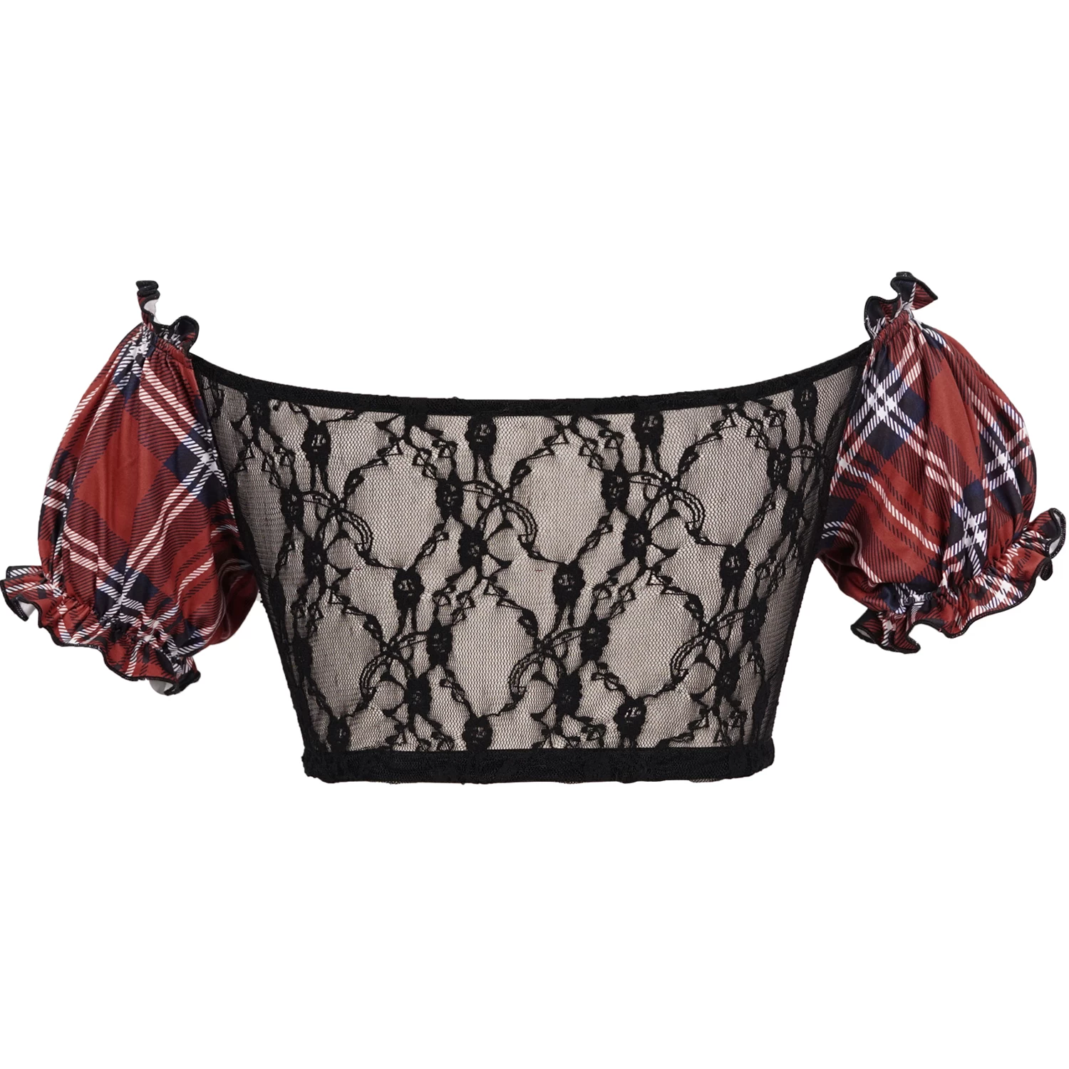 Haut De Bikini 'Scotish' En Tartan Rouge 16 Haut De Bikini 'Scotish' En Tartan Rouge – Image 14