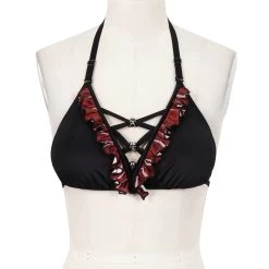 Haut De Bikini 'Scotish' Noir