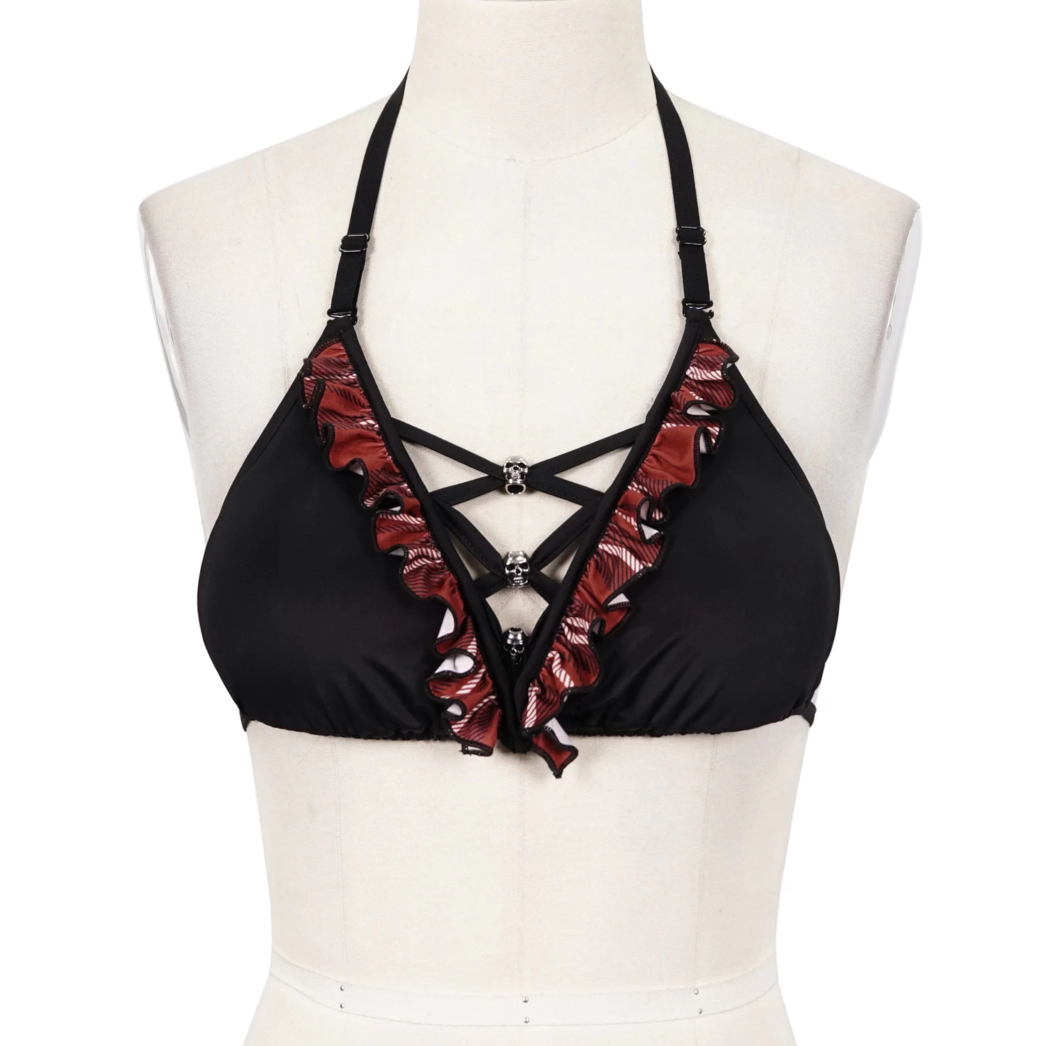 Haut De Bikini 'Scotish' Noir 3 Haut De Bikini 'Scotish' Noir