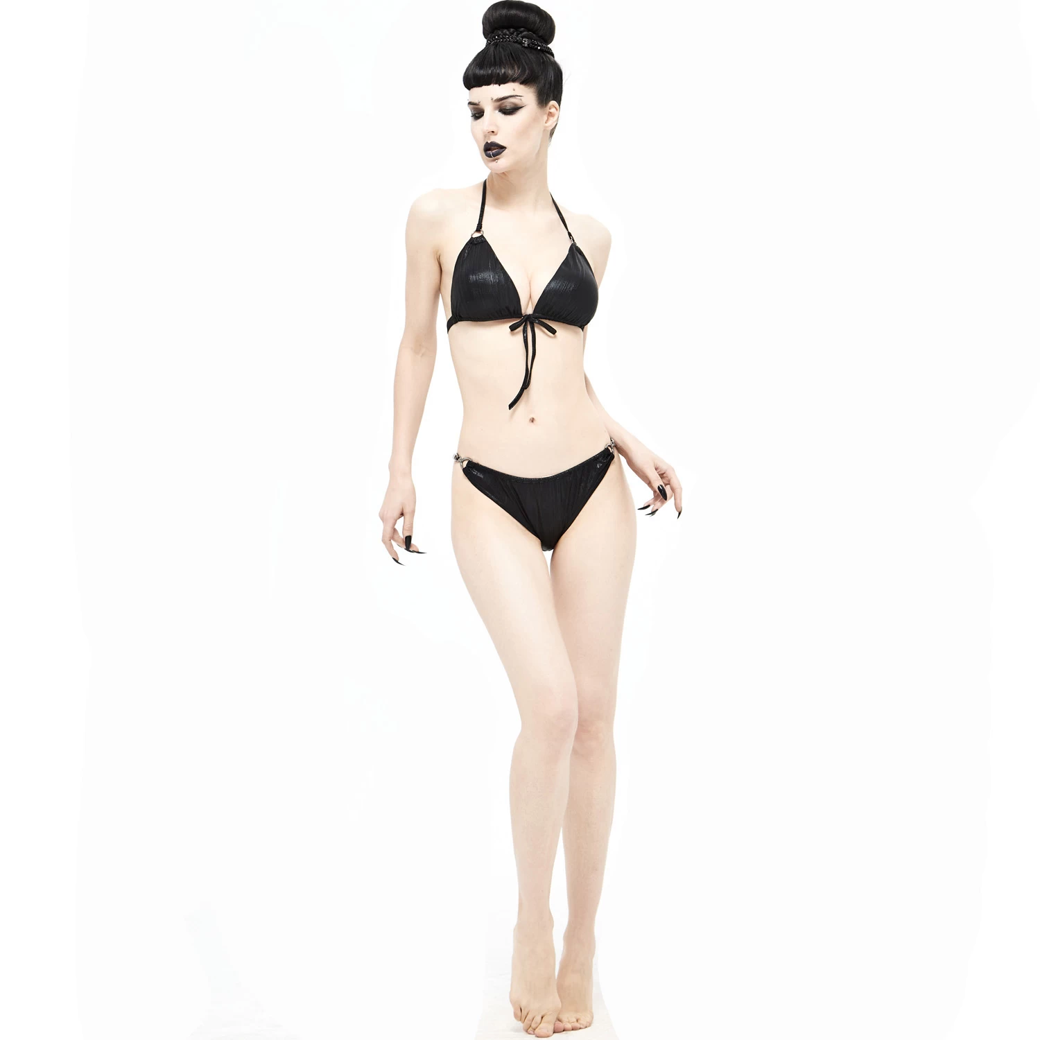 Haut De Bikini 'Willow' Noir 9 Haut De Bikini 'Willow' Noir – Image 7