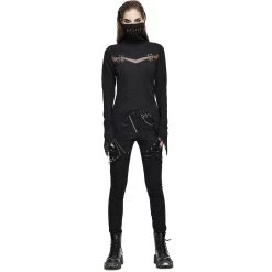 Haut Manches Longues 'Dark Turtleneck' Noir 27 Haut Manches Longues 'Dark Turtleneck' Noir -Magasin De Mode haut manches longues dark turtleneck noir 8