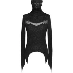 Haut Manches Longues 'Dark Turtleneck' Noir 28 Haut Manches Longues 'Dark Turtleneck' Noir -Magasin De Mode haut manches longues dark turtleneck noir 9