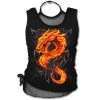 Haut Sans Manches 'Fire Dragon' Noir 2 Haut Sans Manches 'Fire Dragon' Noir -Magasin De Mode haut sans manches fire dragon noir