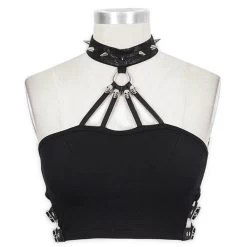 Haut Sans Manches 'Iona' Noir