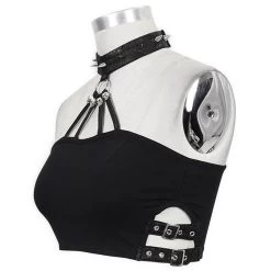 Haut Sans Manches 'Iona' Noir -Magasin De Mode haut sans manches iona noir 9