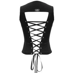 Haut Sans Manches 'Satori' Noir 24 Haut Sans Manches 'Satori' Noir -Magasin De Mode haut sans manches satori noir 8