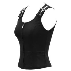 Haut Sans Manches 'Satori' Noir 25 Haut Sans Manches 'Satori' Noir -Magasin De Mode haut sans manches satori noir 9