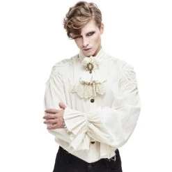 Magasin De Mode -Magasin De Mode jabot ishmael blanc 1