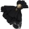Jabot 'Ishmael' Noir 2 Jabot 'Ishmael' Noir -Magasin De Mode jabot ishmael noir