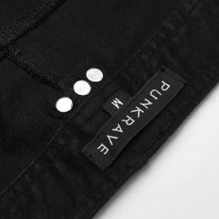 Jeans 'Punk Armor' Noir 34 Jeans 'Punk Armor' Noir -Magasin De Mode jeans punk armor noir 12