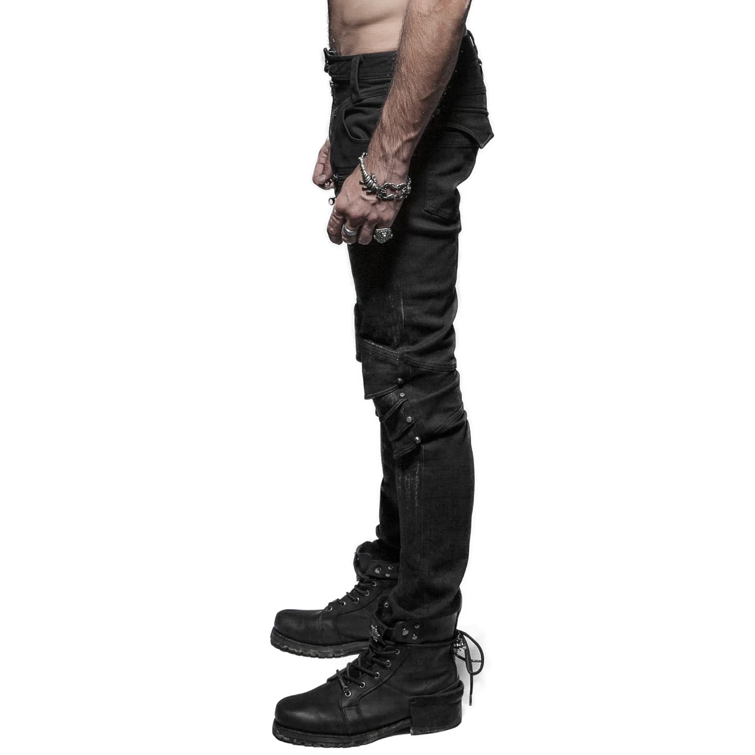 Jeans 'Punk Armor' Noir 11 Jeans 'Punk Armor' Noir – Image 9