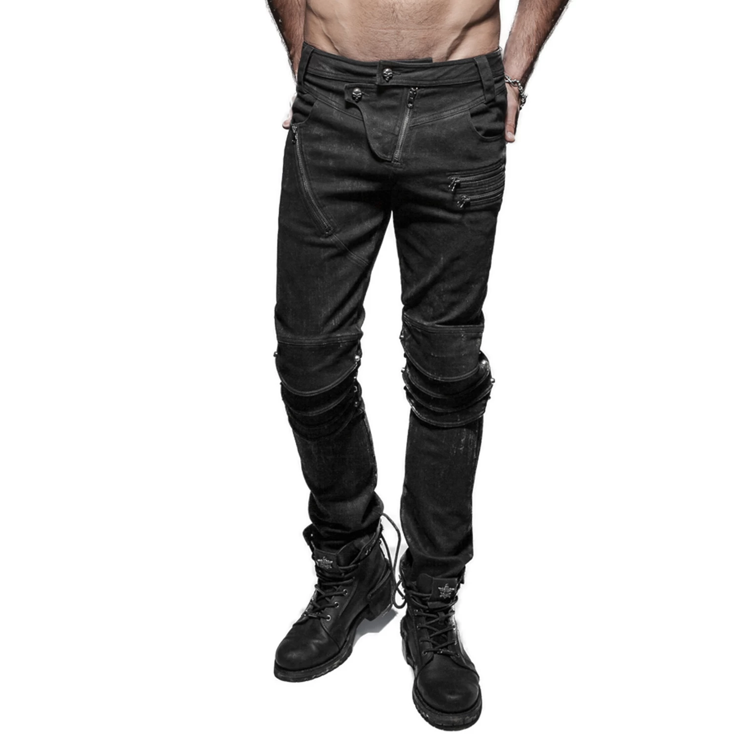 Jeans 'Punk Armor' Noir 3 Jeans 'Punk Armor' Noir