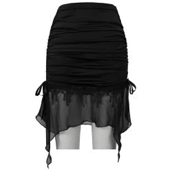 Jupe De Plage 'Willow' Noire -Magasin De Mode jupe de plage willow noire 10