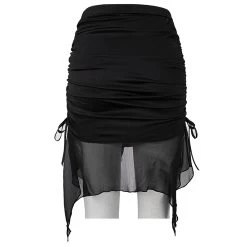 Jupe De Plage 'Willow' Noire -Magasin De Mode jupe de plage willow noire 11