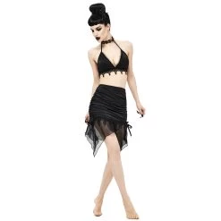 Jupe De Plage 'Willow' Noire -Magasin De Mode jupe de plage willow noire 3