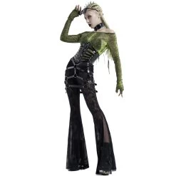 Jupe-Harnais 'Serpentine' Noire 20 Jupe-Harnais 'Serpentine' Noire -Magasin De Mode jupe harnais serpentine noire 3