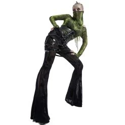 Jupe-Harnais 'Serpentine' Noire 22 Jupe-Harnais 'Serpentine' Noire -Magasin De Mode jupe harnais serpentine noire 5