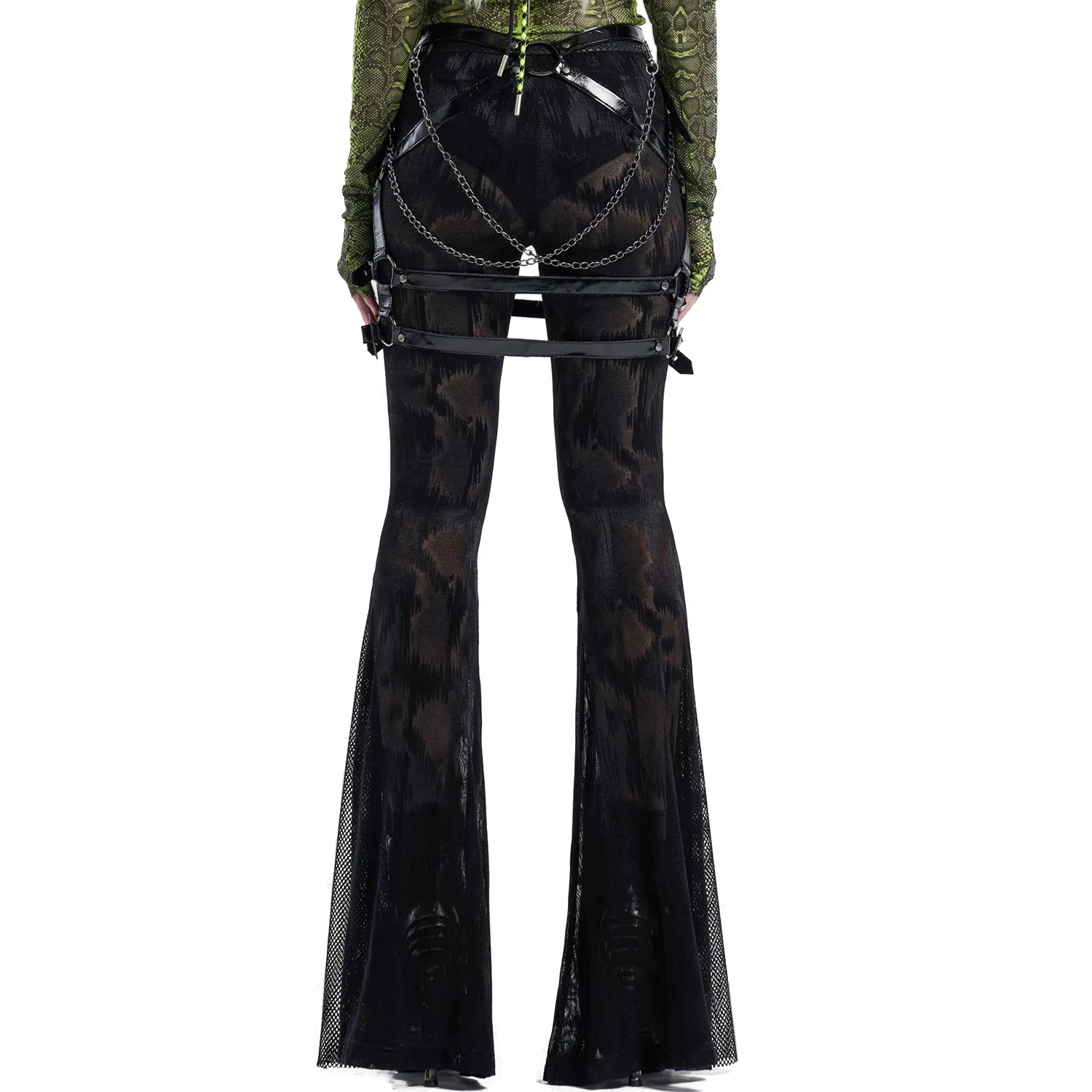 Jupe-Harnais 'Serpentine' Noire 10 Jupe-Harnais 'Serpentine' Noire – Image 8