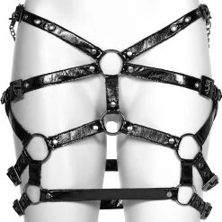 Jupe-Harnais 'Serpentine' Noire 26 Jupe-Harnais 'Serpentine' Noire -Magasin De Mode jupe harnais serpentine noire 9