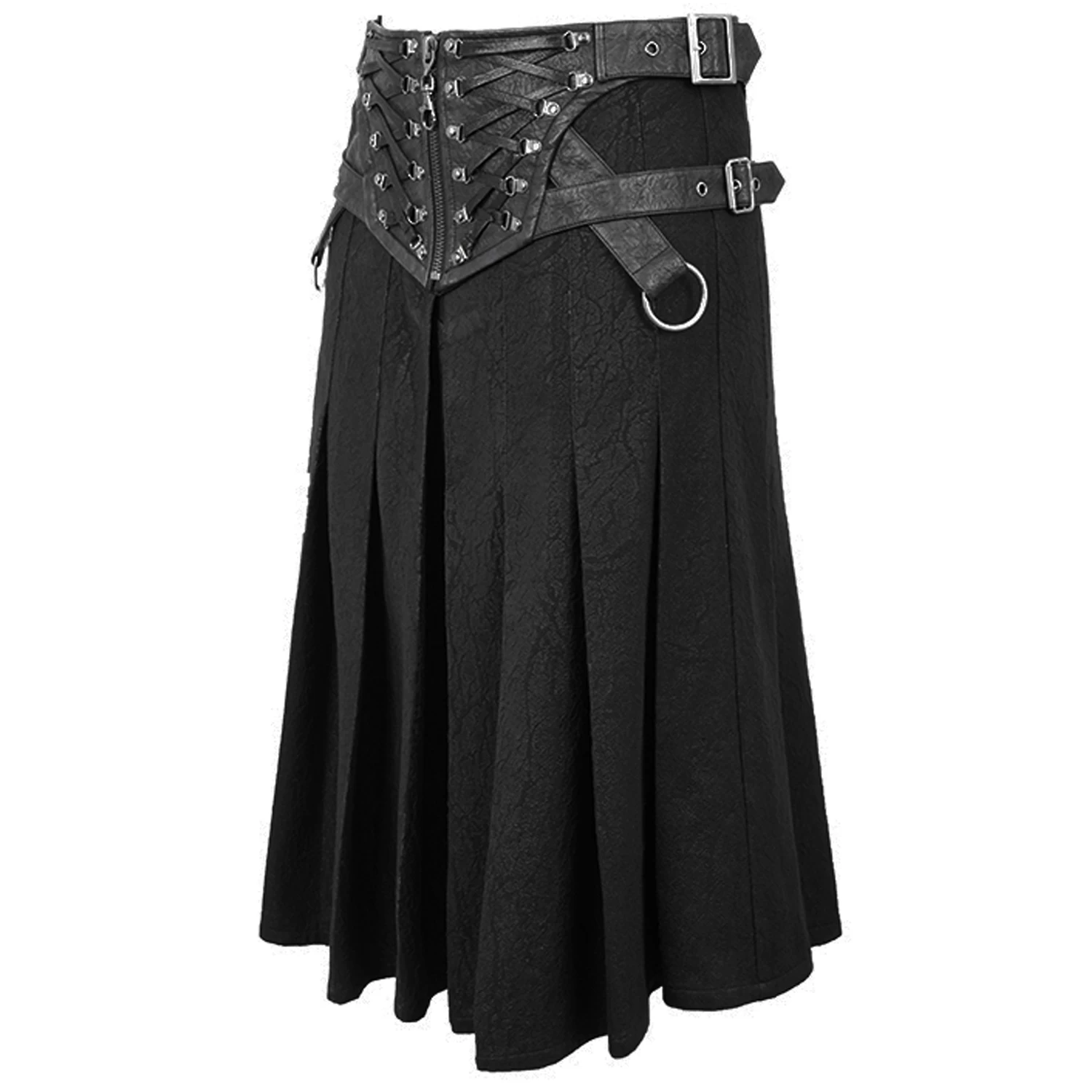 Jupe Kilt 'Altaïr' Noire 13 Jupe Kilt 'Altaïr' Noire – Image 11