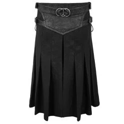 Jupe Kilt 'Altaïr' Noire 28 Jupe Kilt 'Altaïr' Noire -Magasin De Mode jupe kilt altair noire 9