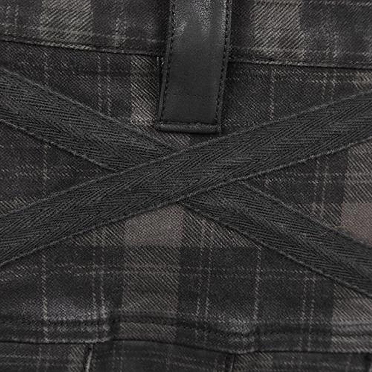 Kilt 'Bersek' En Tartan à Carreaux Marrons Et Noirs 17 Kilt 'Bersek' En Tartan à Carreaux Marrons Et Noirs – Image 15