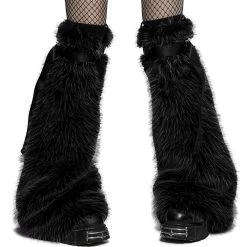 Leg Warmers 'Cool Girl' Noirs