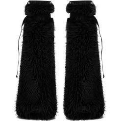 Leg Warmers 'Cool Girl' Noirs 22 Leg Warmers 'Cool Girl' Noirs -Magasin De Mode leg warmers cool girl noirs 7