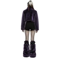 Leg Warmers 'Cool Girl' Pourpres 16 Leg Warmers 'Cool Girl' Pourpres -Magasin De Mode leg warmers cool girl pourpres 2