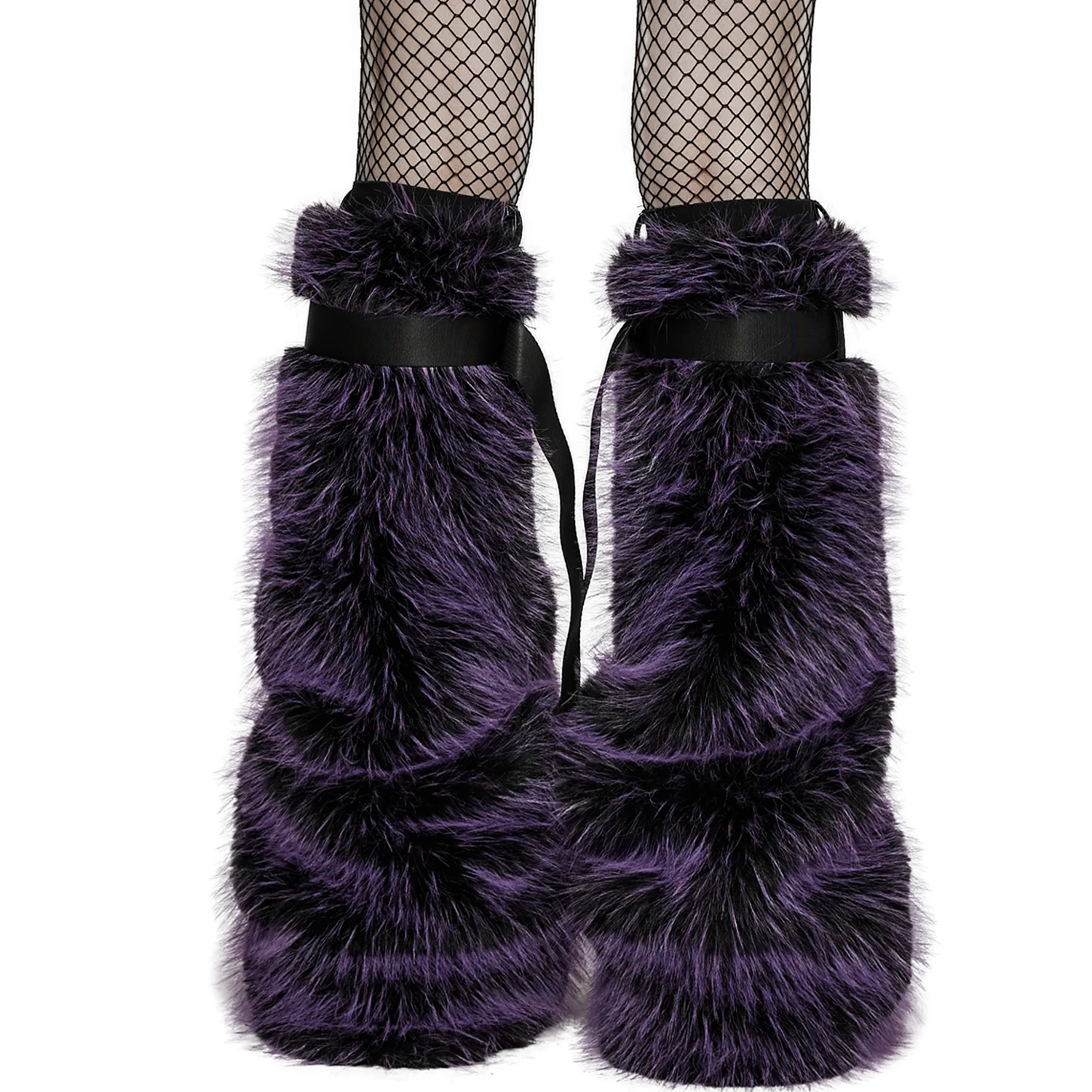 Leg Warmers 'Cool Girl' Pourpres 8 Leg Warmers 'Cool Girl' Pourpres – Image 7
