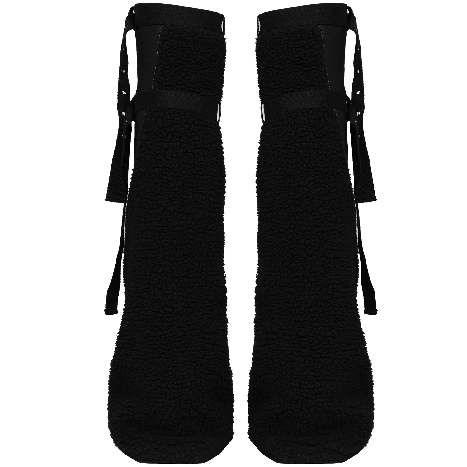 Leg Warmers 'Draconia' Noirs 11 Leg Warmers 'Draconia' Noirs – Image 9