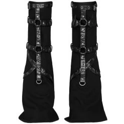 Leg Warmers 'Gehenna' Noirs 31 Leg Warmers 'Gehenna' Noirs -Magasin De Mode leg warmers gehenna noirs 11