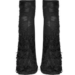 Leg Warmers 'Punk Decadent' Noirs -Magasin De Mode leg warmers punk decadent noirs 11
