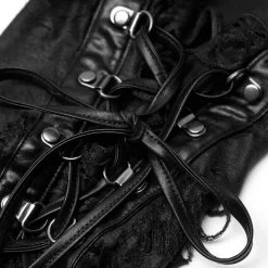 Leg Warmers 'Punk Decadent' Noirs -Magasin De Mode leg warmers punk decadent noirs 14