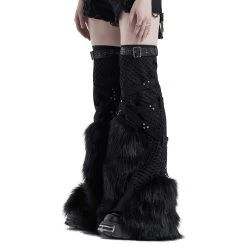 Leg Warmers 'Punk Handsome' Noirs 33 Leg Warmers 'Punk Handsome' Noirs -Magasin De Mode leg warmers punk handsome noirs 11