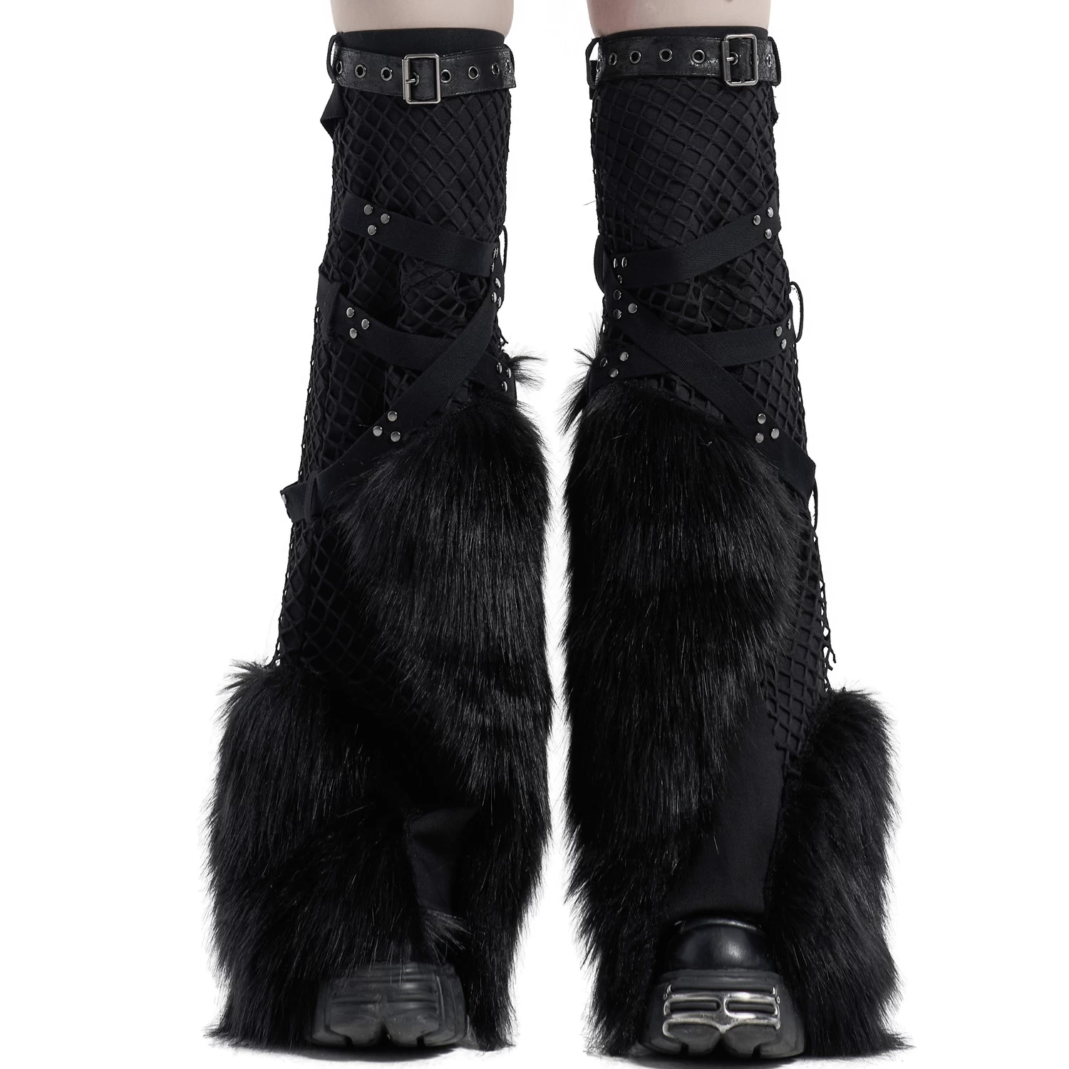 Leg Warmers 'Punk Handsome' Noirs 16 Leg Warmers 'Punk Handsome' Noirs – Image 14