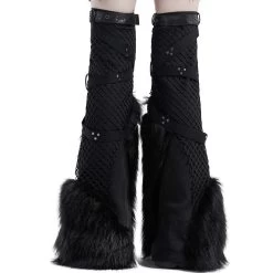 Leg Warmers 'Punk Handsome' Noirs 36 Leg Warmers 'Punk Handsome' Noirs -Magasin De Mode leg warmers punk handsome noirs 14