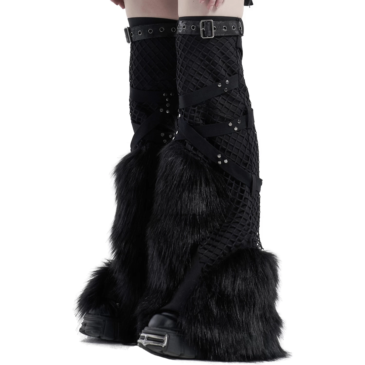 Leg Warmers 'Punk Handsome' Noirs 19 Leg Warmers 'Punk Handsome' Noirs – Image 17