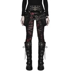 Legging 'Ripped Off' Rouge 15 Legging 'Ripped Off' Rouge -Magasin De Mode legging ripped off rouge 5