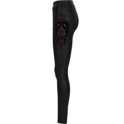 Leggings 'Alluria' Noir Et Rouge 26 Leggings 'Alluria' Noir Et Rouge -Magasin De Mode leggings alluria noir et rouge 10