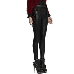 Leggings 'Alluria' Noir Et Rouge 22 Leggings 'Alluria' Noir Et Rouge -Magasin De Mode leggings alluria noir et rouge 6