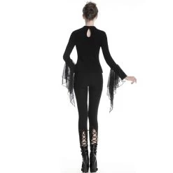 Leggings 'Amoret' Noir -Magasin De Mode leggings amoret noir 2