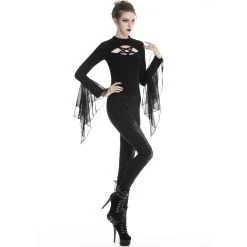 Leggings 'Amoret' Noir -Magasin De Mode leggings amoret noir 3