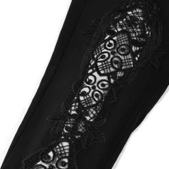 Leggings 'Amoret' Noir -Magasin De Mode leggings amoret noir 8