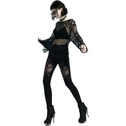 Leggings 'Dark Doll' Noir 22 Leggings 'Dark Doll' Noir -Magasin De Mode leggings dark doll noir 4