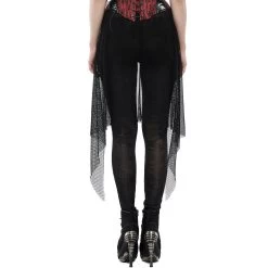 Leggings 'Goth Flames' Noir Et Rouge -Magasin De Mode leggings goth flames noir et rouge 6