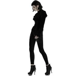 Leggings 'Gothic Retro' Noir -Magasin De Mode leggings gothic retro noir 4